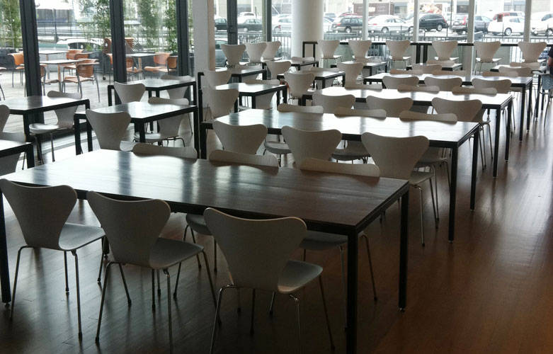 ICA Museum Cafeteria Tables 5